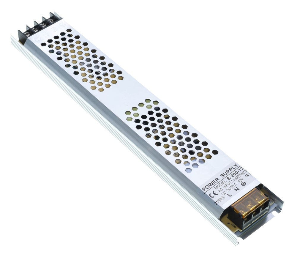 Sursa de Alimentare Slim, 12V, 16,7A, Putere 200W