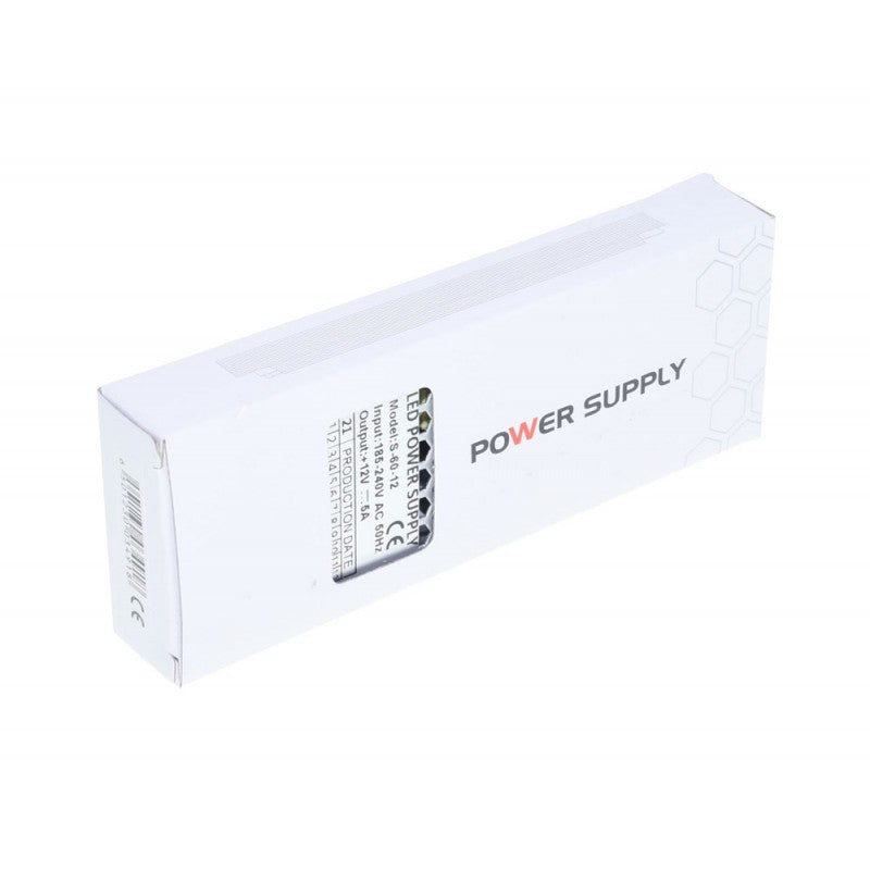 Sursa de Alimentare Slim 12V - 60W / 5A