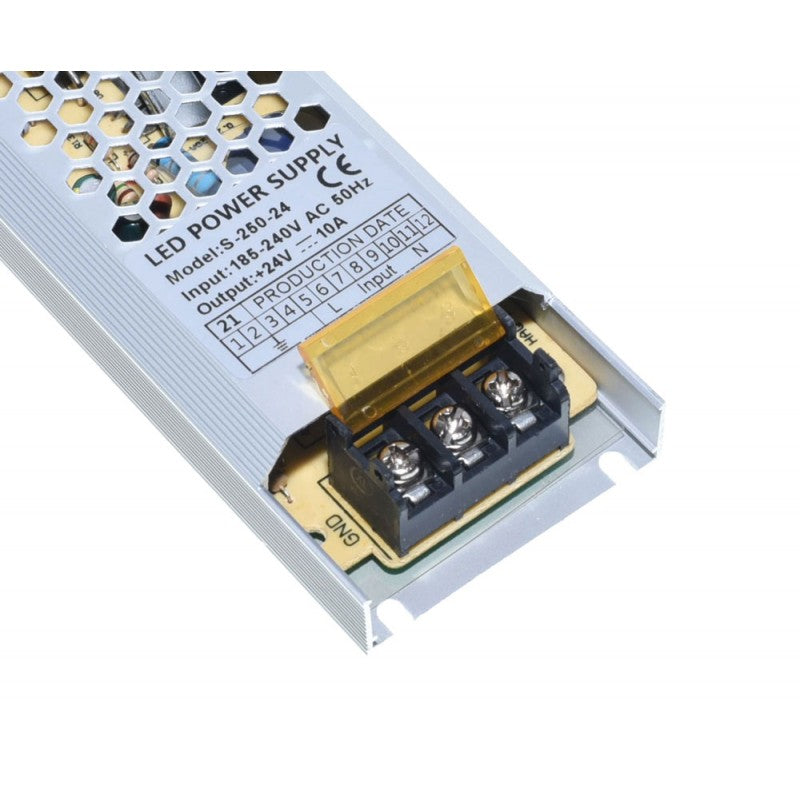 Sursa de Alimentare Slim 24V - 10A / 240W