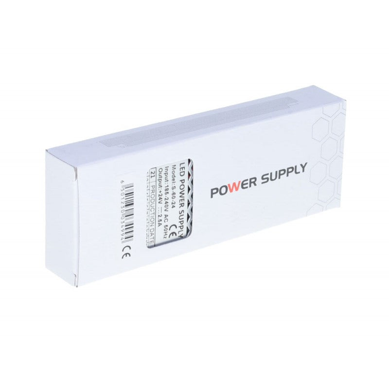 Sursa de Alimentare Slim 24V - 2,5A / 60W