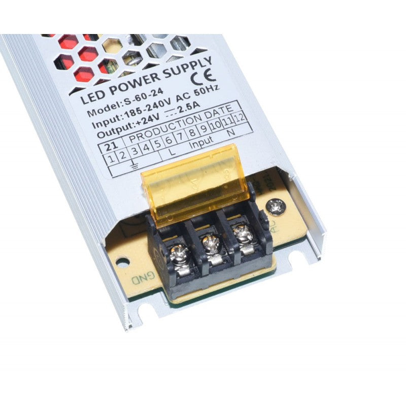 Sursa de Alimentare Slim 24V - 2,5A / 60W