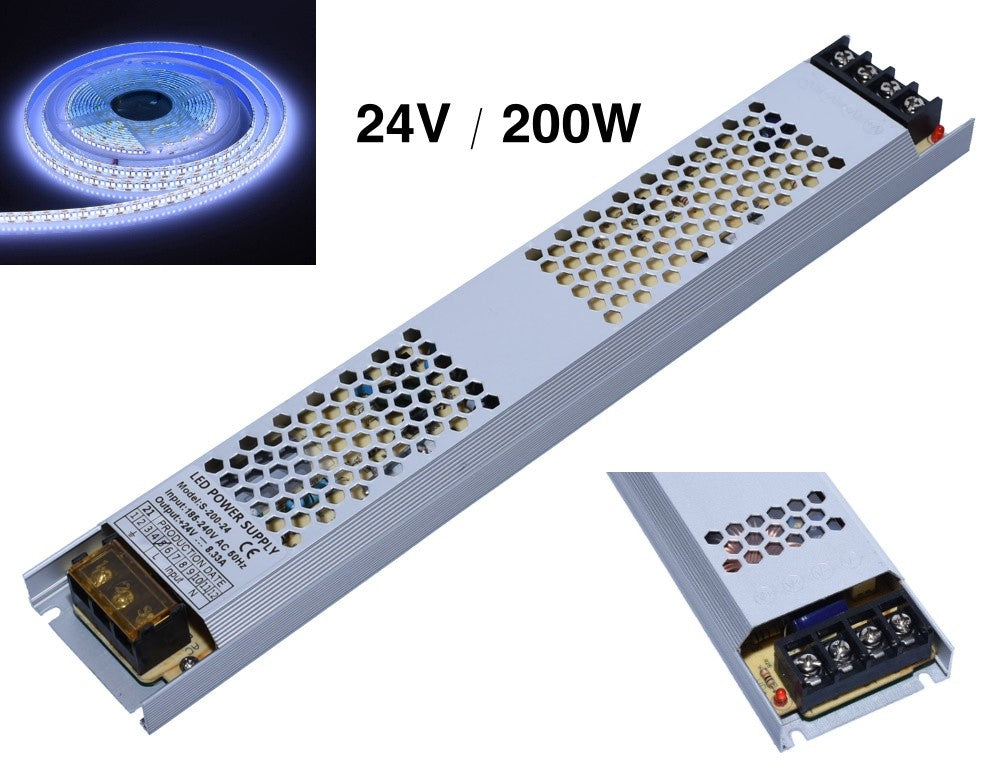 Sursa de Alimentare Slim 24V-8,33A/200W