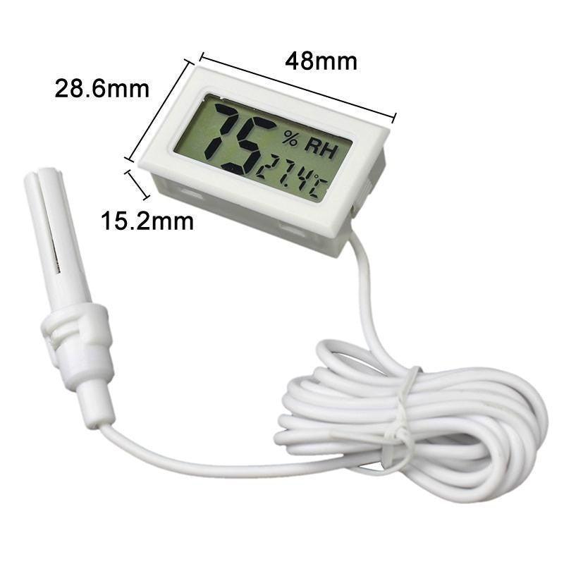 Termometru Digital cu Umiditate -50˚C +70˚C