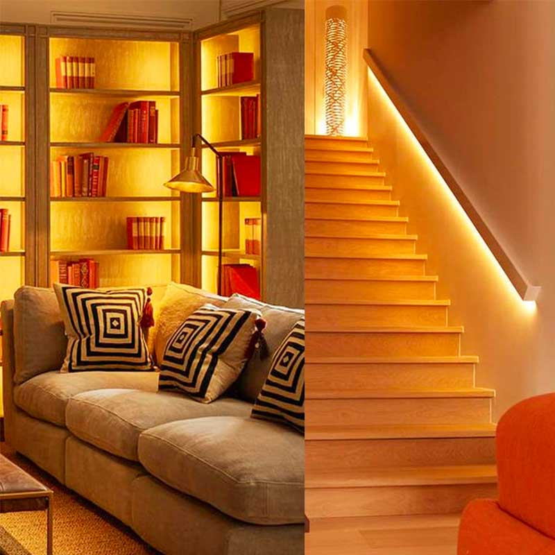 Banda LED SMD5050 - 120 LED/m, Iluminat Alb-Cald, Exterior IP65 - Rola de 5 Metri, ElectroAZ