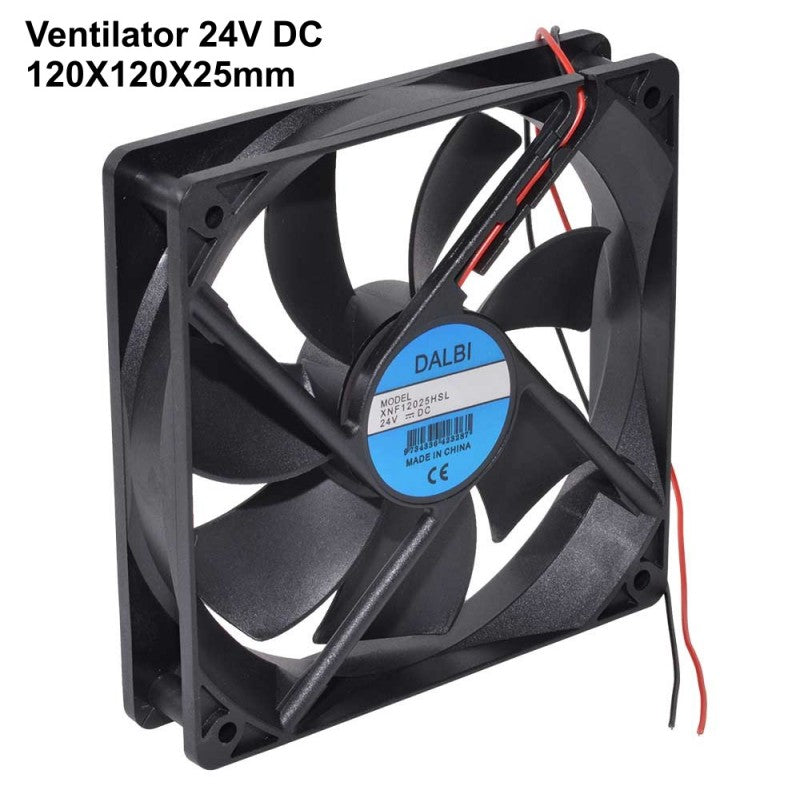 Ventilator Axial 24V, 120 x 120 x 25mm