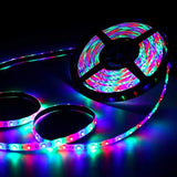 Banda LED RGB 12V, Multicolor, Exterior IP65, 60 LED/m SMD2835, Rola 5 metri, ElectroAZ