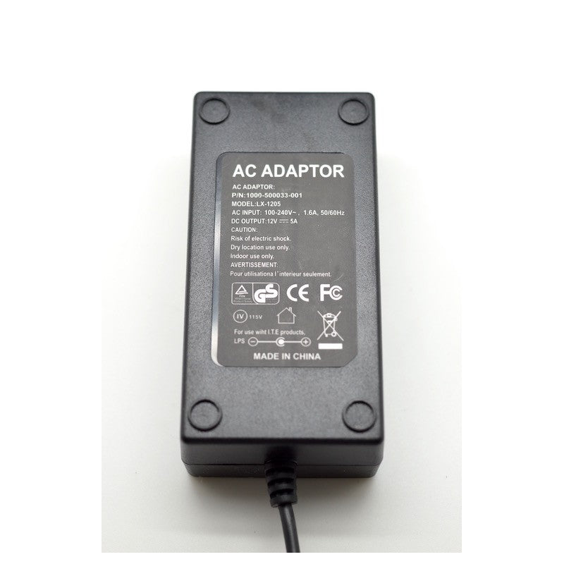 Alimentator pentru Benzi LED/Sisteme Iluminat, 5A, 220V, Iesire 12V