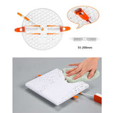 Aplica Led Patrata Incastrata cu Sistem Reglabil de Prindere, Putere 24W, ElectroAZ