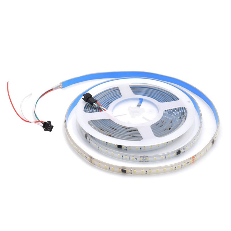 Banda Led 24V Alb-Rece, Digital WS2811 IC+W, 120led/m - IP65