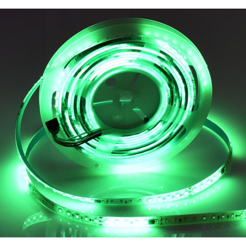 Banda Led 24V Verde, Digital WS2811 IC+G, 120led/m - IP65