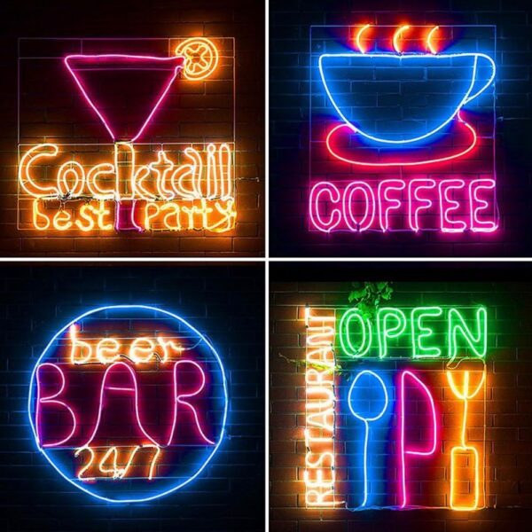 Banda LED Neon Flex, Set Complet, Lungime 5m, Lumina Alb-Cald, IP65, ElectroAZ