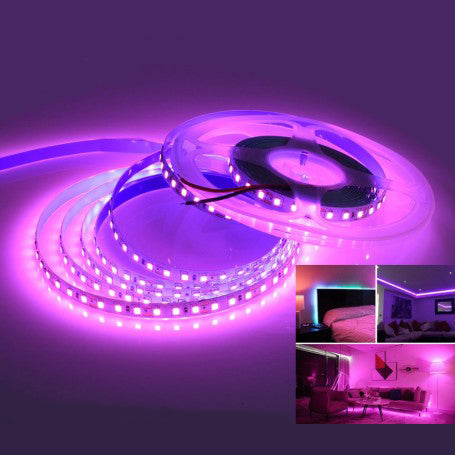 Banda 600 Led-uri Violet Interior 5m