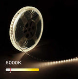 Banda LED 12V, Exterior IP65, 60 LED/m SMD2835, Alb-Rece, Rola 5 metri, ElectroAZ