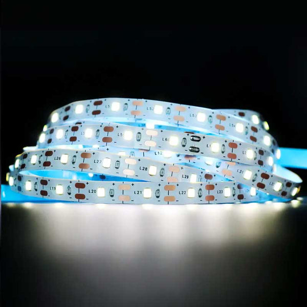 Banda LED 12V, Interior, 60 LED, Chip LED SMD2835, Alb-Rece, Rola 5 metri, ElectroAZ