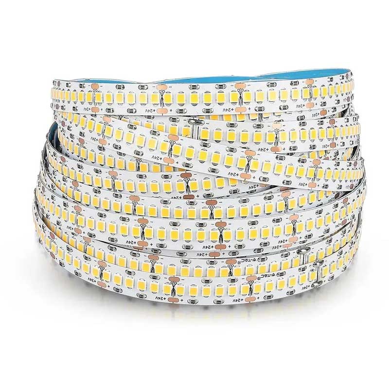 Banda LED 24V, 6500K, Lumina Alb Cald, 240 LED/m, IP20, Rola 10 Metri, ClassLights