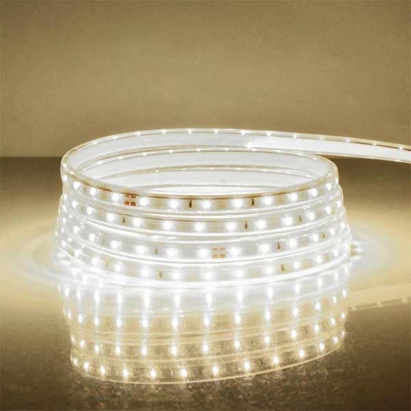 Banda LED 220V, 4000K, Lumina Alb Neutru, 120LED/m, IP65, Rola 100 Metri, ClassLights
