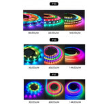 Banda Led WS2812 Digital Pixel RGB IP65