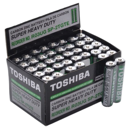 Baterie Toshiba Heavy-Duty R3 AAA 40 Bucati