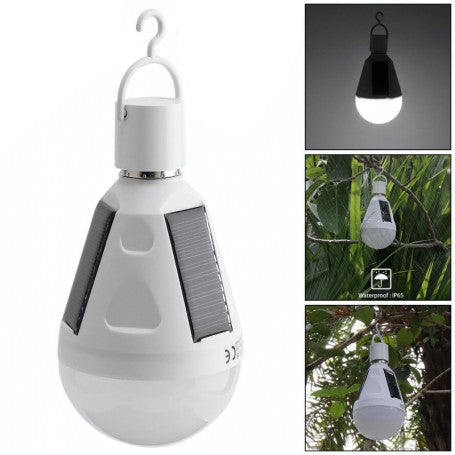 Bec Led 7W cu Incarcare SOLARA + DC 5V
