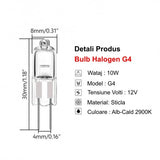 Bec cu Halogen GU4, Bulb, Putere 10W