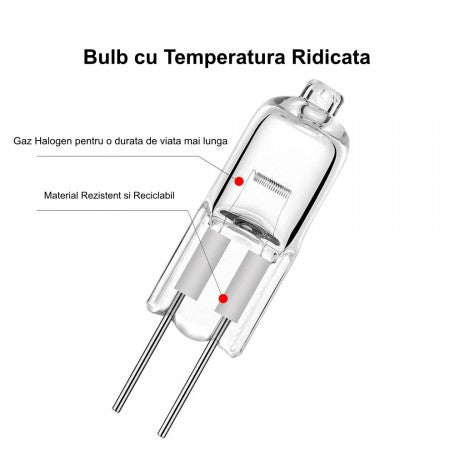 Bec cu Halogen GU4, Bulb, Putere 10W