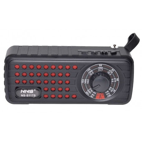 Boxa cu Incarcare solara, Radio, S117S