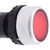 Buton Motor Push, 5A, Tensiune 220V, Rosu