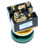 Buton Motor Push 5A Fara Retinere Verde
