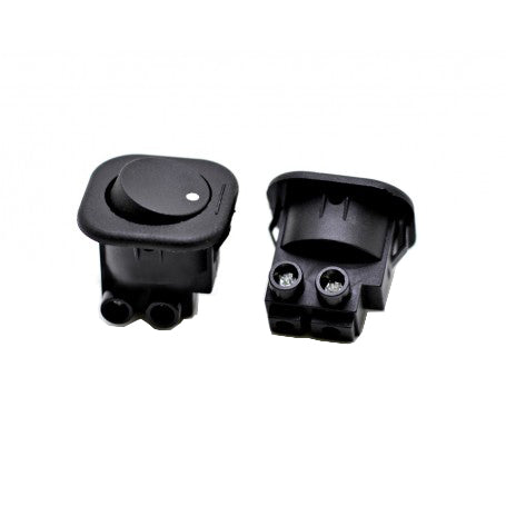 Buton ON/OFF patrat 250V AC Negru T120-N