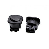 Buton ON/OFF patrat 250V AC Negru T120-N
