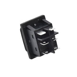 Buton cu Inox, Dreptunghiular, Lat, 30A, LED, 3 Pozitii, 34x28x39mm