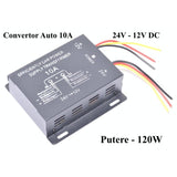 Convertor Auto de Tensiune Pentru Curent 24V-12V DC / 10A