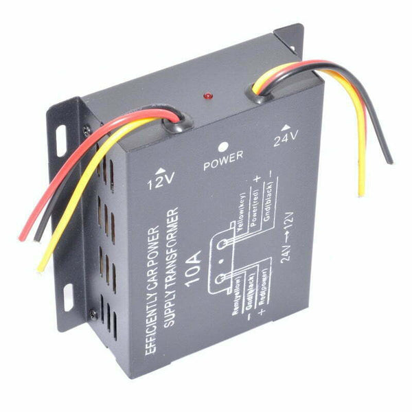 Convertor Auto de Tensiune Pentru Curent 24V-12V DC / 10A