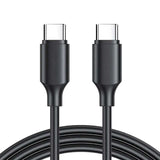 Cablu USB C - USB C 100W PD, Incarcare Rapida, 1.5M Negru, ElectroAZ
