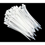 Colier de Plastic Reutilizabil 5x200mm Alb - 100Buc/Set