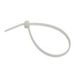 Colier de Plastic Reutilizabil 5x200mm Alb - 100Buc/Set