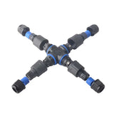 Conector Electric Impermeabil IP68 pentru 4 Cabluri - 3 poli, ElectroAZ