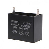 Condensator Dreptunghi Pornire Motor 2uF/450V AC
