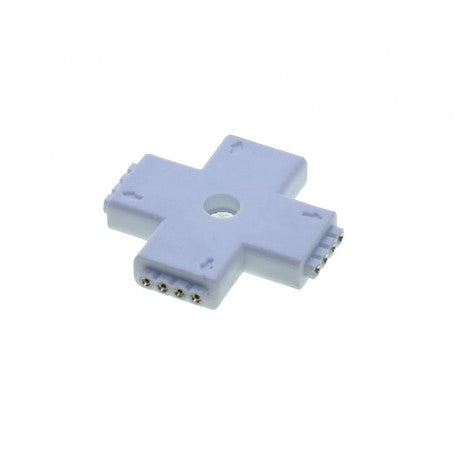 Conector Cruce de Banda Led RGB