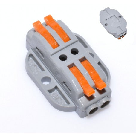 Conector Doza Pentru Cablu 2-2 LT-223/2, ElectroAZ