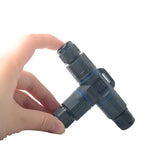 Conector Electric Impermeabil IP68 pentru 3 Cabluri - 4 poli, ElectroAZ