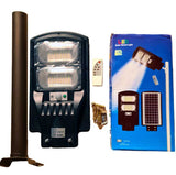 Lampa Solara Led Stradala, Kit montaj complet, putere 120W, ElectroAZ