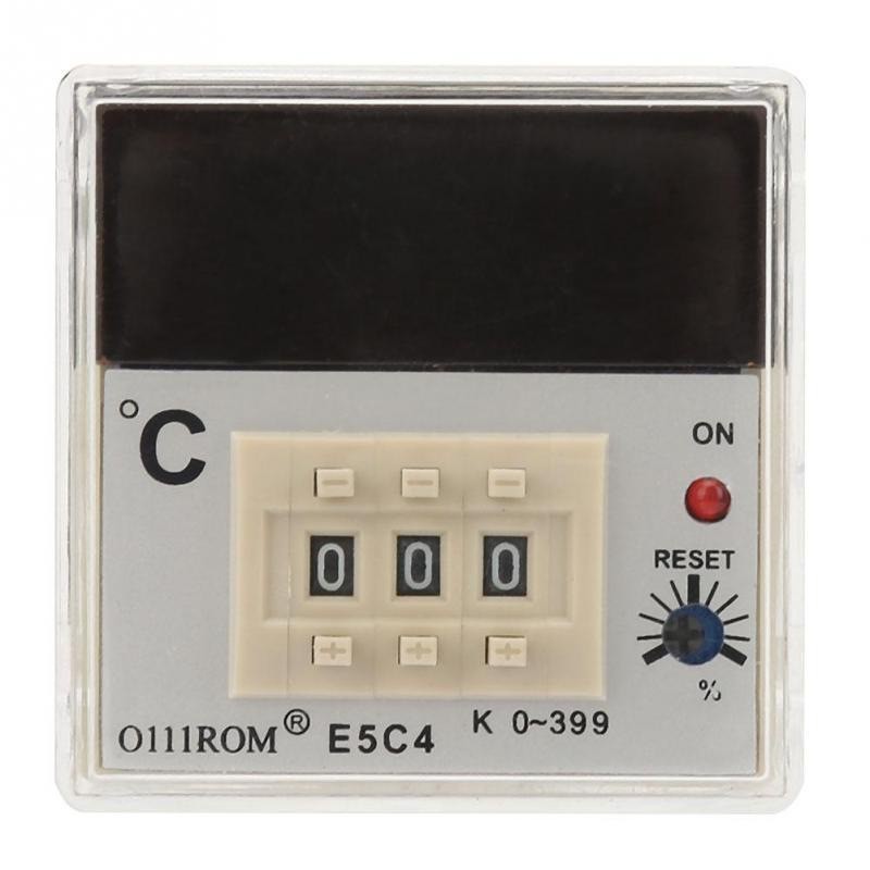Controler Digital Temperatura, Afisaj Digital, E5C4 200/220V, K 0-399