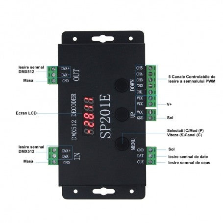 Controler Led Pixel Digital SP901E