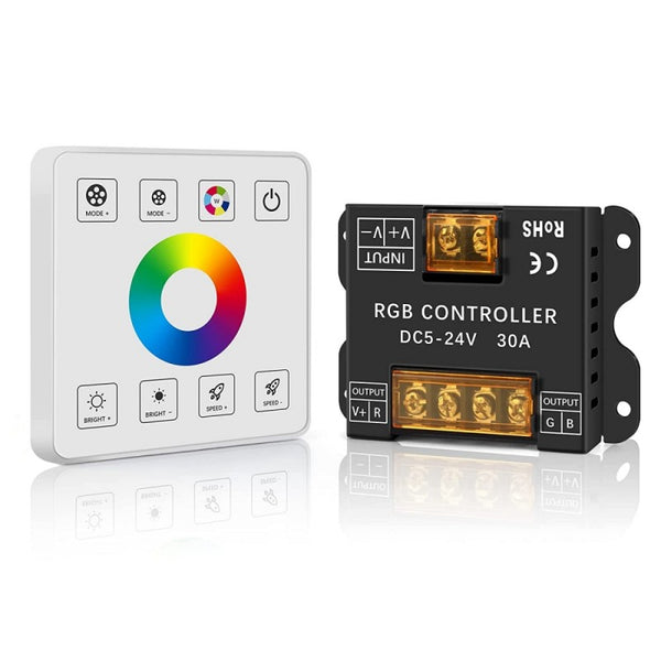 Controller Led RGB + Touch Panel 5V-24V - 30A