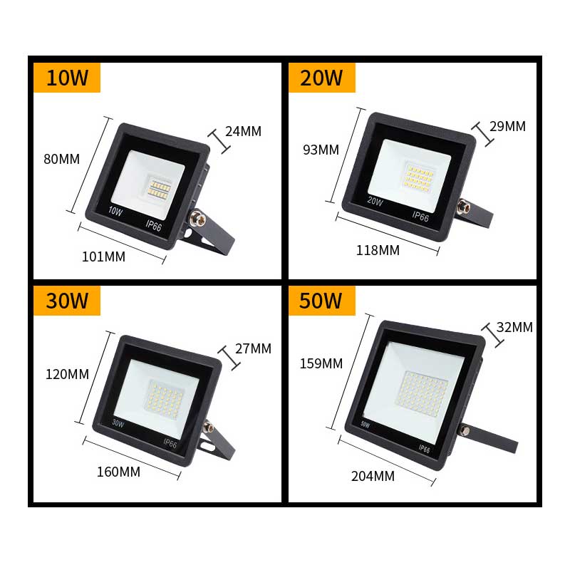 Proiector cu LED SMD 220V, IP66 Putere 20W