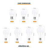Bec Led A60, 7W, Soclu E27, Flux Luminos 90lm/w, ElectroAZ