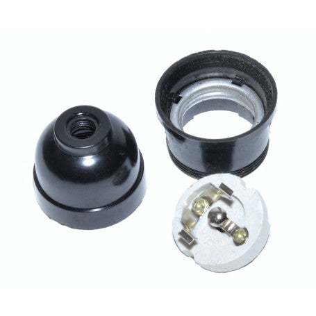 Dulie din Plastic cu Miez Ceramic, E27, Inel cu infiletare
