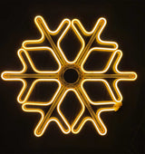 Fulg de nea LED 60x60cm, Alimentare 220v,Galben