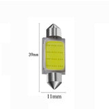 LED Auto COB, Soclu Feston 39mm, Lumina Alba, Set 2 Buc